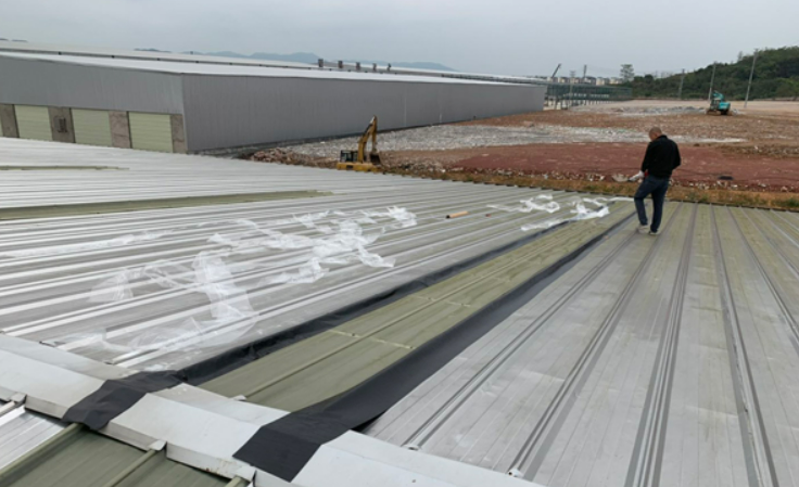 裕安厂房屋面防水维修案例